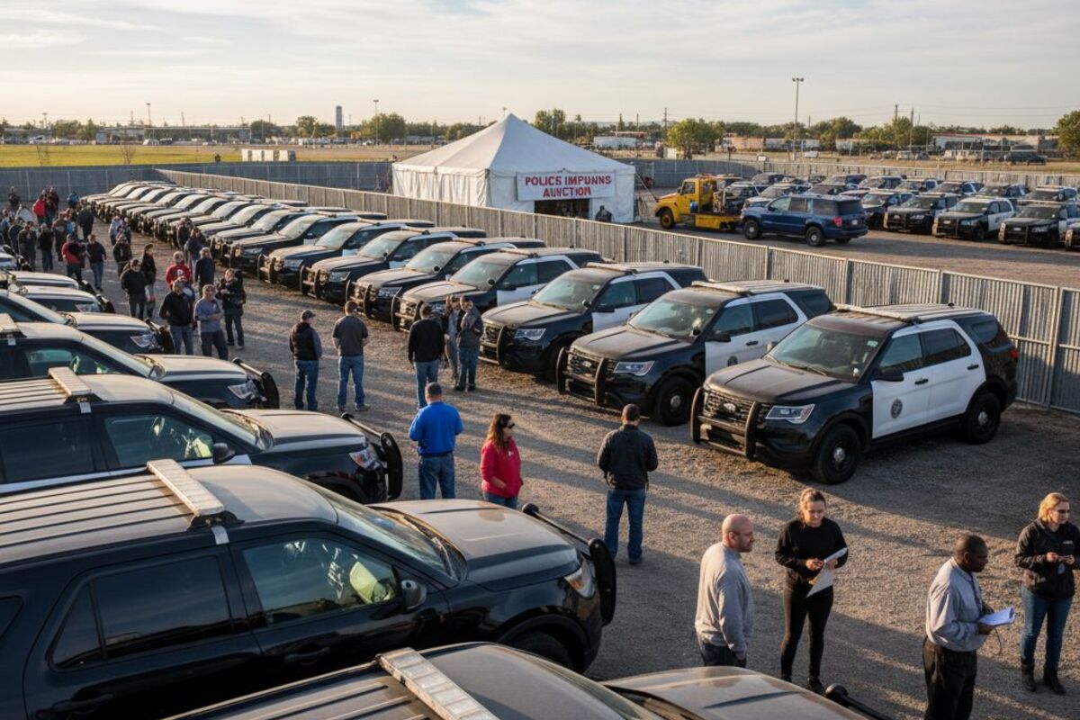 Exploring Police Impound SUV Auctions: A Comprehensive Guide