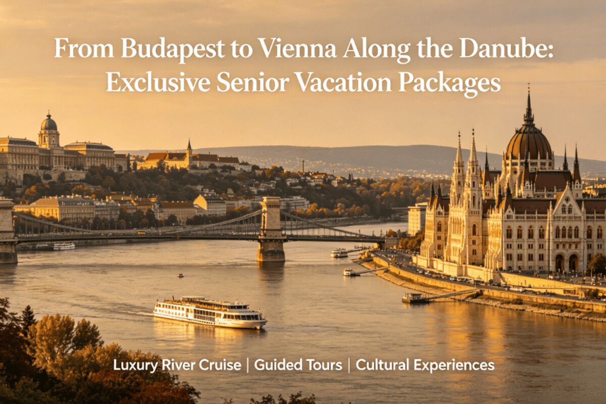 From Budapest to Vienna Along the Danube: Exclusive Senior Vacation Packages
