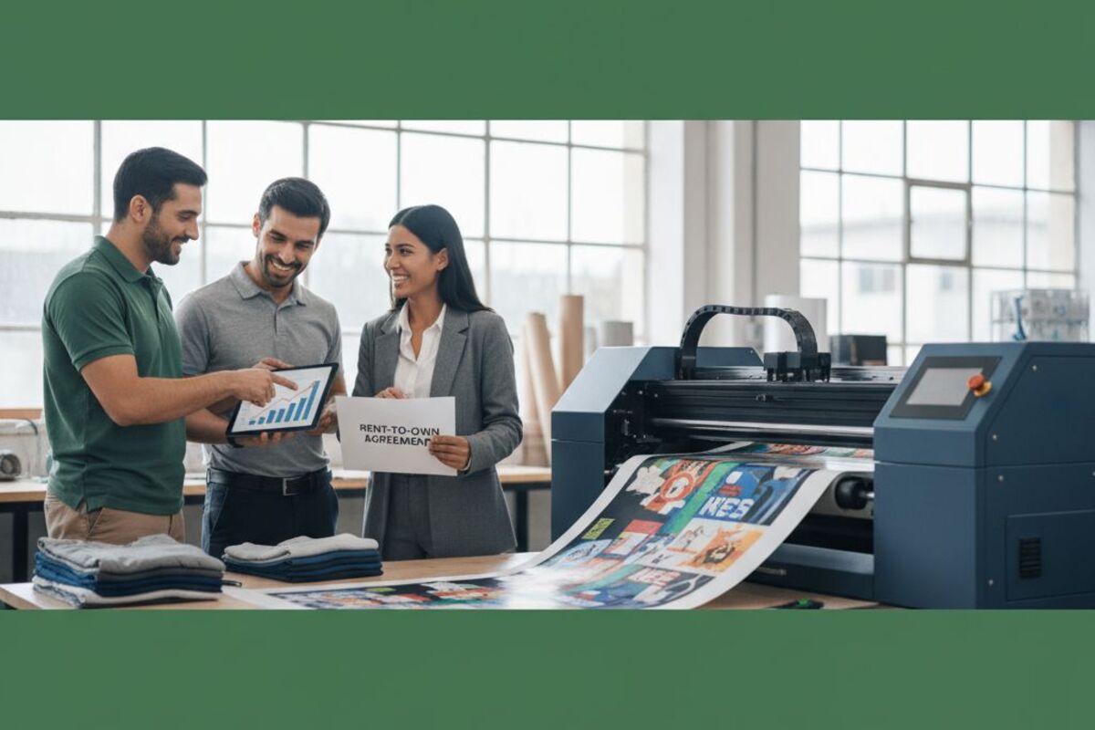 Why Rent-to-Own DTF Printers are a Game Changer for Businesses